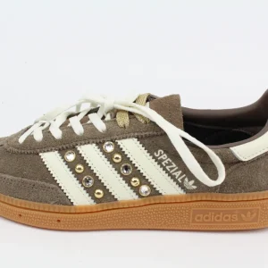 Adidas Original SPEZIAL Borchie & Strass fondo Miele