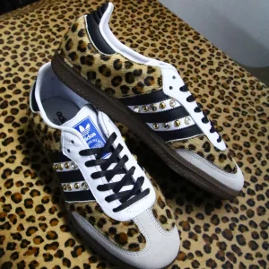 Adidas Original SAMBA Total Maculate & Strass Oro