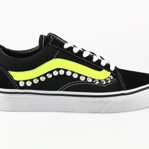 Vans Old Skool Yellow Fluo & Borchie