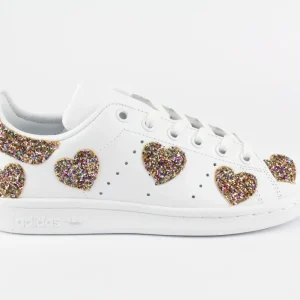 Adidas Stan Smith Cuori Multi Glitter