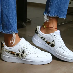 Nike Court Vision Low Perle & Mucca