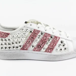 Adidas Superstar Total Borchie & Pink Glitter