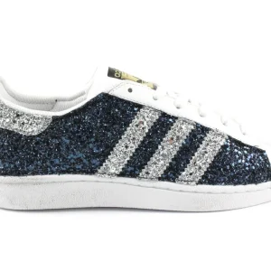 Adidas Superstar Total Glitter Navy