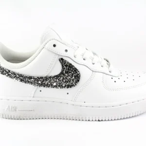 Nike Air Force 1 '07  Black Silver Glitter