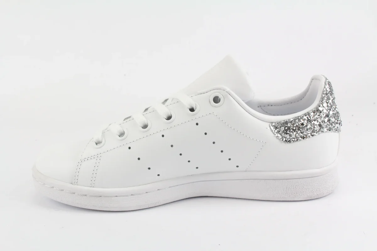 Adidas Stan Smith Stella Silver Glitter & Strass - immagine 4
