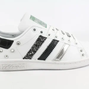 Adidas Stan Smith Cocco Black Glitter & Strass
