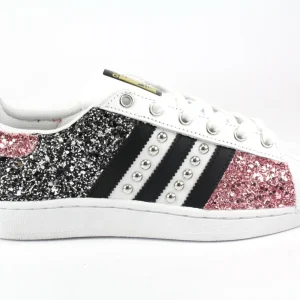 Adidas Superstar Total Glitter & Borchie