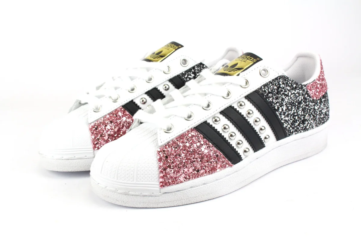 Adidas Superstar Total Glitter & Borchie - immagine 4
