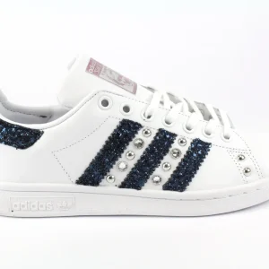 Adidas Stan Smith Glitter Navy & Strass
