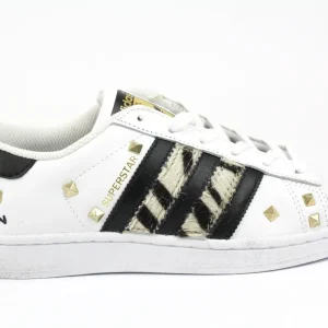Adidas Superstar Zebrate Borchie & Graffiti