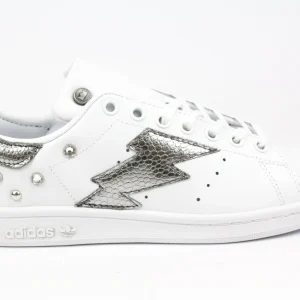 Adidas Stan Smith Fulmine Pitone Laminato & Strass