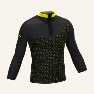 T-Shirt Outdoor Mezza Zip per Uomo | Confezione Singola | PRS PRO 304