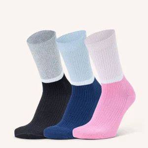 Calza Corta "Tennis" in Cotone per Donna | Fantasia | Confezione da 3 Paia | Match D