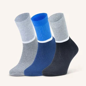 Calza Corta "Tennis" in Cotone per Uomo | Fantasia | Confezione da 3 Paia | Match U