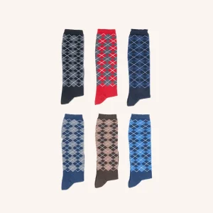 Calza Lunga per Bambino | Fantasia | Confezione da 6 Paia | MEL L BBO