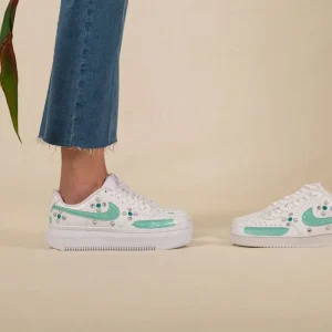 Nike Court Vision Low Tiffany Vernice Strass & Perle