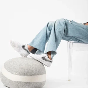 Nike Court Vision Low Black Silver Glitter & Strass