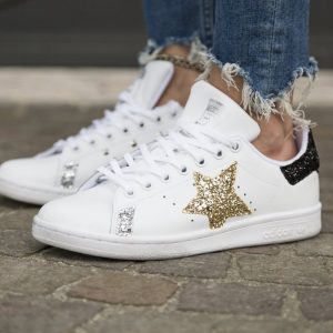 Adidas Stan Smith Stella Glitter & Borchie