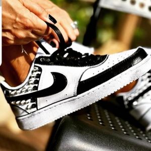 Nike Court Vision Low Colours & Borchie