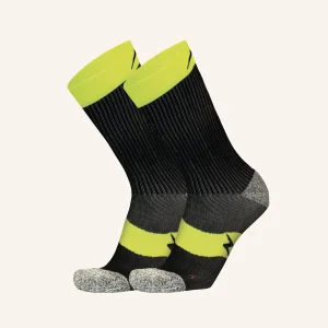 Calza Corta in Dryarn per Uomo da Corsa / Bike | Tinta Unita | Confezione da 2 Paia | PRS PRO 02