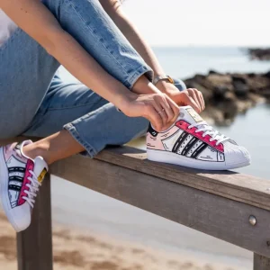 Adidas Superstar Cartoon Rosa