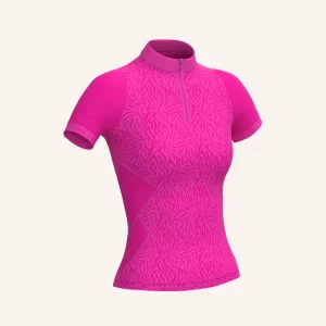 T-Shirt Outdoor Mezza Zip per Donna | Confezione Singola | PRS PRO 504