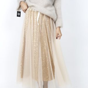 Gonna tulle e paillettes