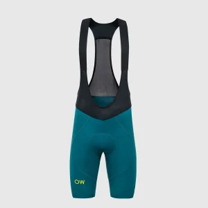 Bibshort S – Green/Yellow