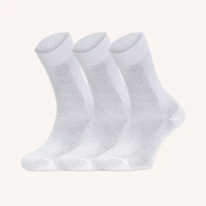 Calza Corta Rasata in Cotone Biologico per Uomo | Tinta Unita | Confezione da 3 paia | Bio U3