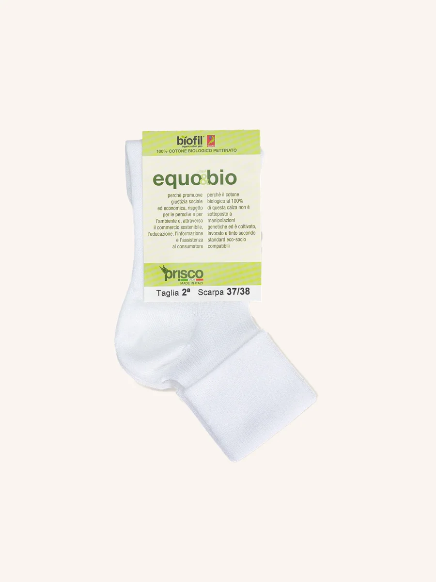 Calza Corta in Cotone Biologico per Donna | Confezione da 3 paia | Bio D1 - immagine 5