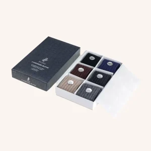 Calza Corta in misto Cashmere per Uomo | Tinta Unita | Confezione da 6 paia | Cashmere C 10