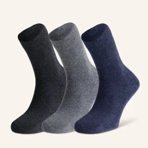 Calza Corta in Lana per Uomo | Tinta Unita | Confezione da 3 Paia | Cool Wool UC