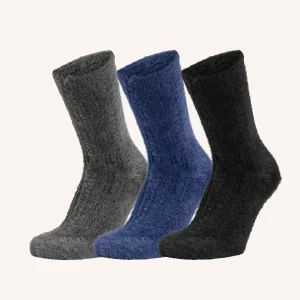 Calza Corta Morbida per Donna | Tinta Unita | Confezione da 3 paia | Dudu