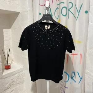 T-SHIRT MANICHE CORTE