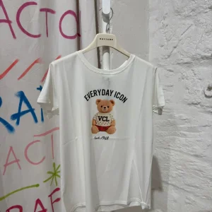 T-SHIRT MANICHE CORTE