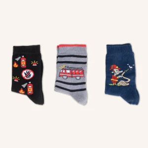 Calza Corta in Cotone per Bambino | Tinta Unita | Confezione da 3 paia | Games M