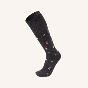 Calza Lunga in Cotone per Uomo motivo Natalizio | Fantasia | Confezione Singola | 301631