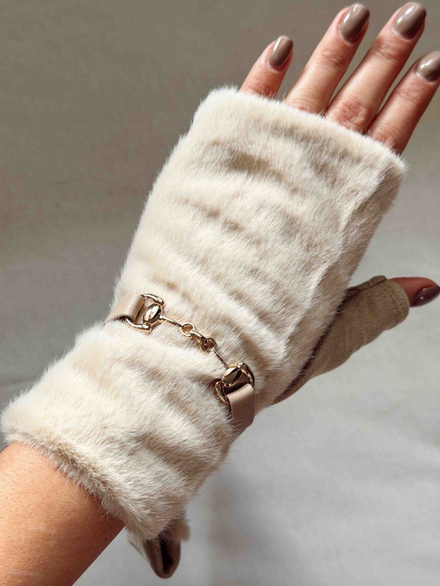 Guanti mezze dita – ecopelo - immagine 8