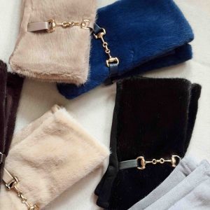 Guanti mezze dita – ecopelo