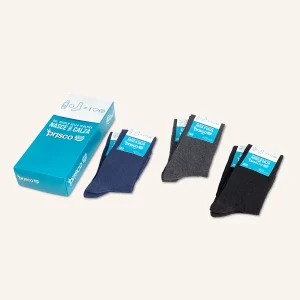 Calza Corta Maglia Rasata per Uomo | Tinta Unita | Confezione da 6 paia | Ocean UC