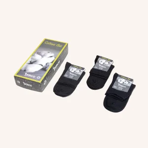 Calza Corta in Cotone Bio per Donna | Tinta Unita | Confezione da 6 paia | Organic DC