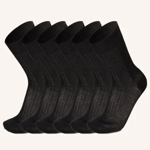 Calza Corta a costa in Filo di Scozia per Uomo | Tinta Unita | Confezione da 6 Paia | Principe Corto Costa 7C