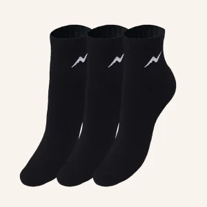 Calza in Cotone per Donna da Tennis | Tinta Unita | Confezione da 3 Paia | PRS 50D