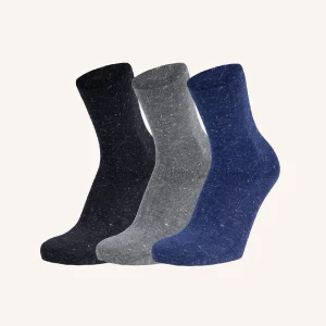 Calza Corta in Viscosa con Lurex per Donna | Fantasia | Confezione da 3 Paia | Star