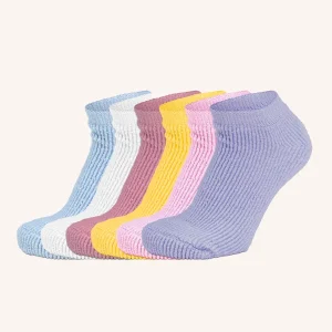 Calza Corta per Donna | Tinta Unita | Confezione da 6 Paia | Stufetta Scaldasonno