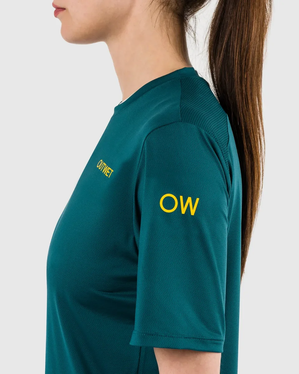 Tecnica T-Shirt W- Verde/Giallo - immagine 5