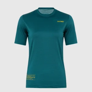 Tecnica T-Shirt W- Verde/Giallo