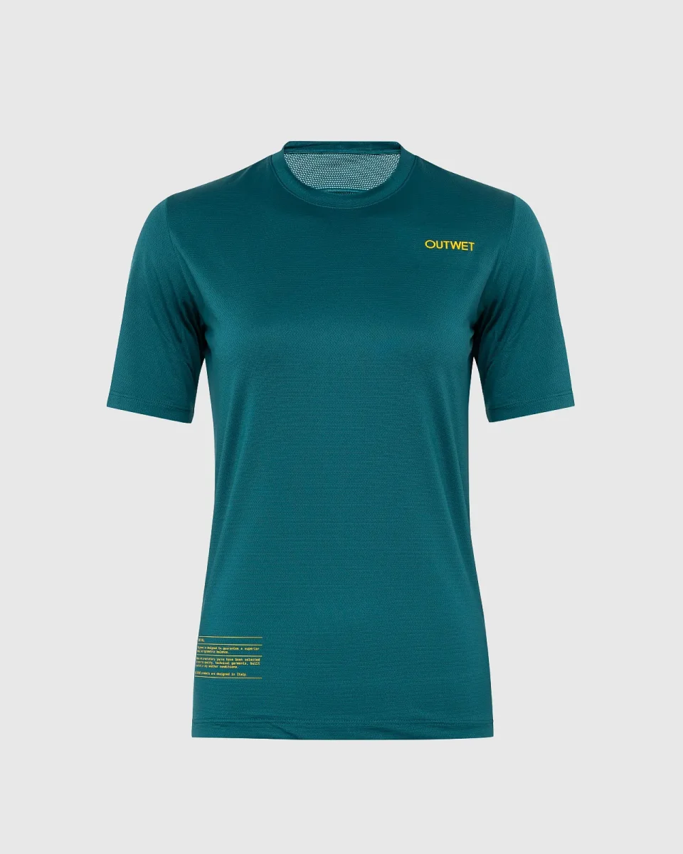 Tecnica T-Shirt W- Verde/Giallo - immagine 3