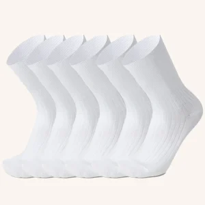 Calza Corta Antistress Sanitaria in Cotone per Uomo | Tinta Unita | Confezione da 6 Paia | Termosanital C