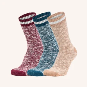 Calza Corta in Cotone per Donna | Tinta Unita | Confezione da 3 paia | Twins